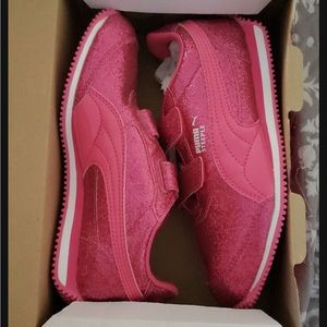 Puma shoes- two pairs (size 13 and 1)
